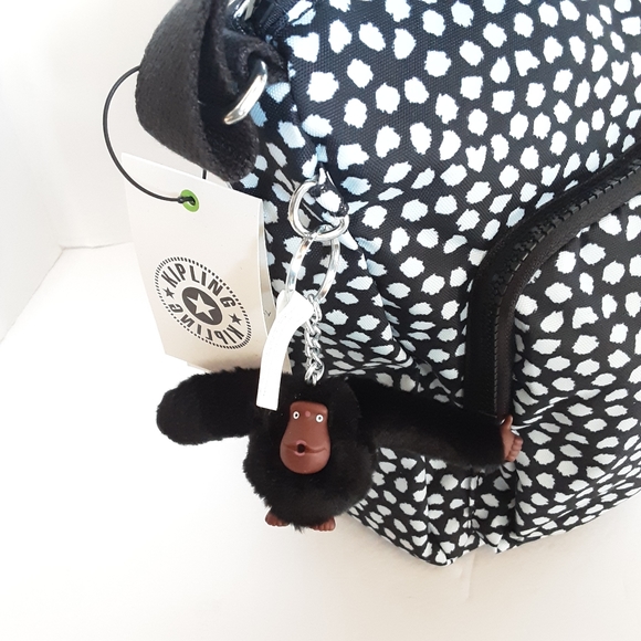 Kipling HB7686 Sidney Crossbody Shoulder Bag Appaloosa Dots NWT - Picture 4 of 7